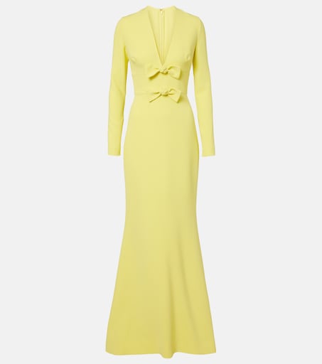 green emerald velvet dress Look 41 – ELIE SAAB main image 1
