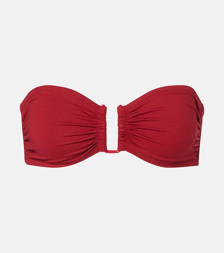Show bandeau bikini top in red - Eres | Mytheresa