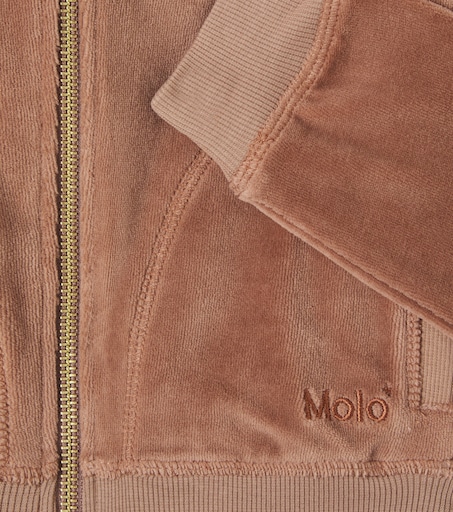 Molo 코튼 블렌드 저지 후드티