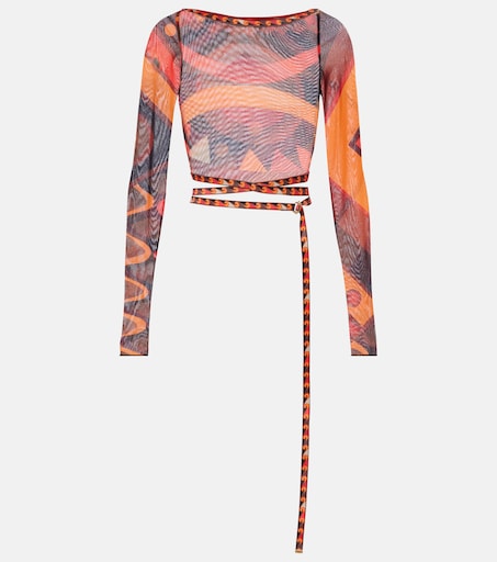 Emilio Pucci Cropped Tops for Women | Mytheresa