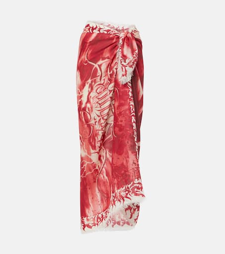 送料関税込★JeanPaul GAULTIER★パピヨン・プリント水着 Papillon printed swimsuit in multicoloured - Jean Paul