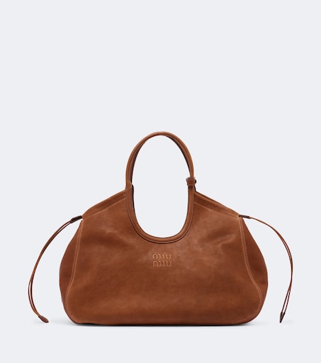 Ivy leather tote bag