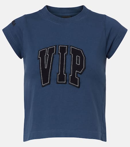 Tシャツ・カットソー BALENCIAGA Woman T-Shirt Blue 764235TIV52 9798 Balenciaga T-Shirts for Women | Mytheresa