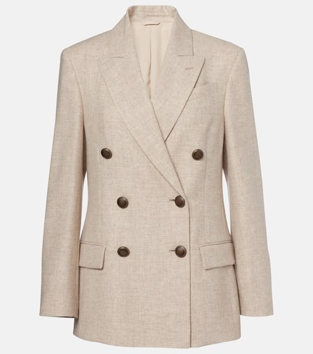 アウターその他 BRUNELLO CUCINELLI Woman Blazer Beige MH5477221 C169 Brunello Cucinelli Casual jacket - Beige - Women | MH5477221C169