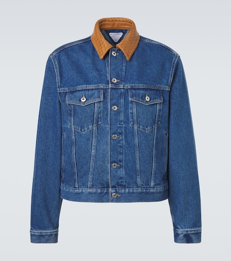 ジャケット・アウター BOTTEGA VENETA wax coating denim jacket P01151047.jpg