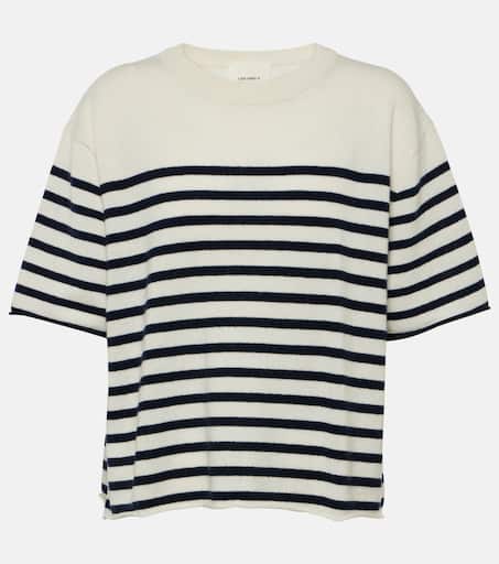 Tシャツ・カットソー Lisa Yang White Ari Cashmere T-Shirt Lisa Yang Ari cashmere T-shirt Lisa Yang