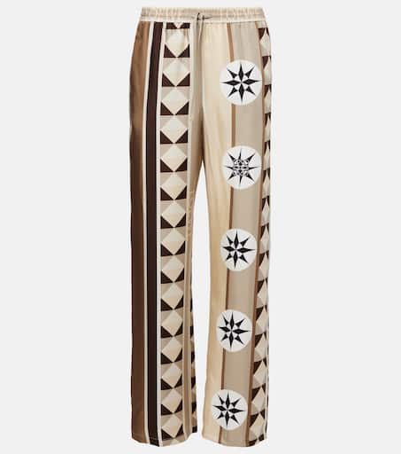 LOEWE Paula's Ibiza cotton wide-leg pants ワイドレッグパンツ Loewe Paula's Ibiza cotton-blend wide-leg pants Loewe