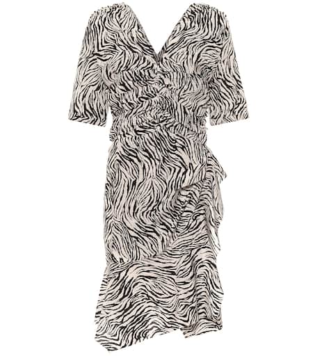 【Isabel Marant】 Breeプリント stretch-silkミディスカート P00482782.jpg