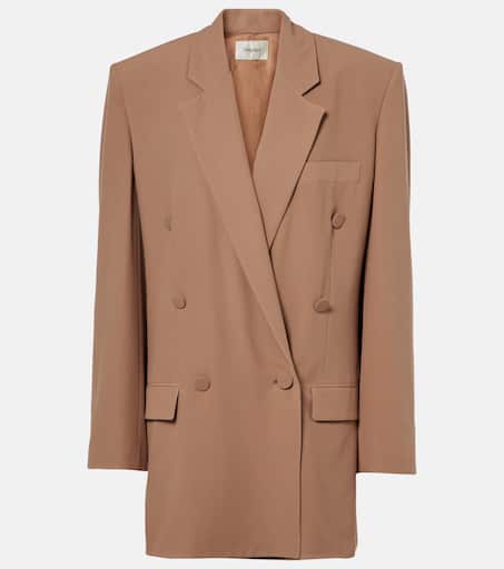 アウターその他 SAINT LAURENT Woman Blazer Black 818718Y7E63 1000 Saint Laurent Wool Blazer | Black | FARFETCH JO