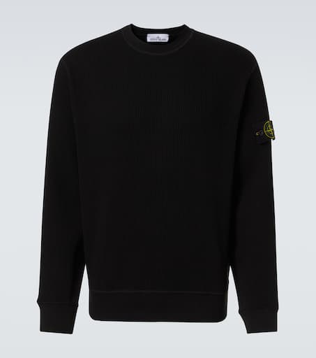 【関税&送料込】Stone Black Cotton Sweatshirt P01011082.jpg