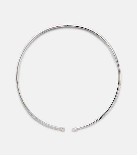 Inner Fire 18kt white gold necklace with diamonds