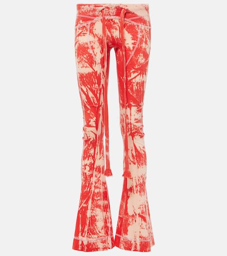 パンツ Ozz On flare tie dye design pants Ozz On flare tie dye design pants