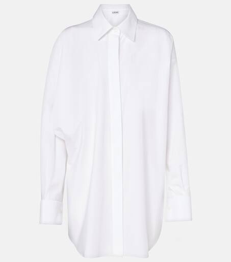 トップス LOEWE 19SS EL LEON Print Shirt 39 White Oversized cotton shirt in white - Loewe | Mytheresa