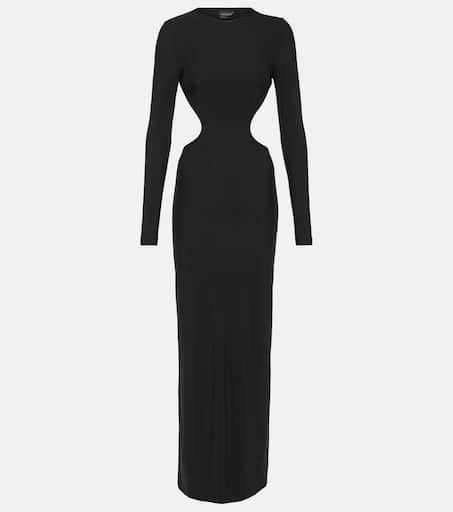 Cutout gown in black - Balenciaga | Mytheresa