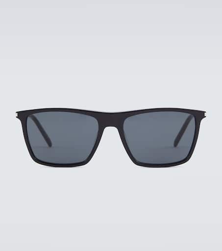● SAINT LAURENT ● サングラス Square Black / Grey / 49mm Saint Laurent New Wave Sunglasses 49mm with Black Lenses