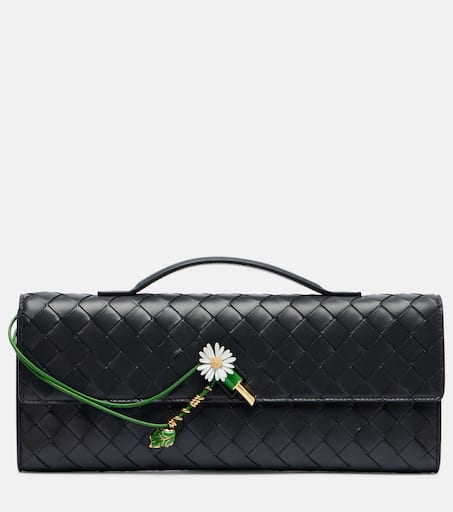 クラッチバッグ Bottega Veneta Andiamo Clutch In Intrecciato Nappa ANDIAMO CLUTCH – HIRSHLEIFERS