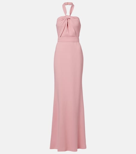 Elie Saab Halterneck cady gown | Thumbnail 6