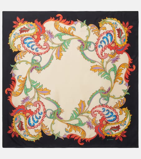 スカーフ Etro Printed Silk Paisleyna SILK PAISLEYINA WITH PRINT | Scarves and Silk | ETRO