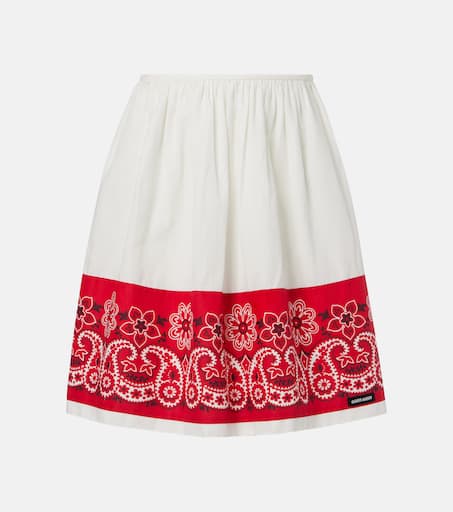 スカート MIU MIU WHITE COTTON SKIRT 21010013_51067720_600.jpg
