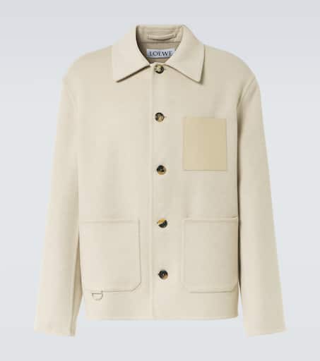 VIP【送料関税込】LOEWE WOOL AND CASHMERE BLEND COAT Loewe Wool-Cashmere Pea Coat - Coats - BeyondStyle
