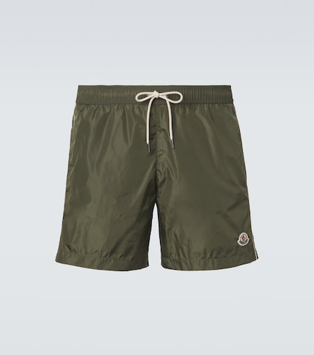 Archivio swim trunks in green - Moncler | Mytheresa