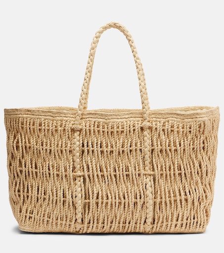 Georgica raffia tote bag