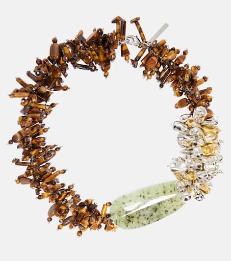 Embellished necklace in multicoloured - Dries Van Noten | Mytheresa