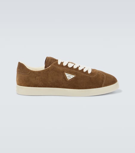 スニーカー PRADA 'Lane' sneakers Brown Lane suede sneakers in brown - Prada | Mytheresa