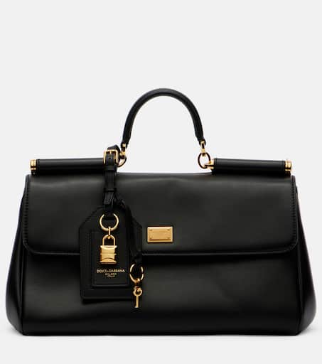 【関税＆送料込み】Dolce & Gabbana PlongAC Leather My Sicil DOLCE & GABBANA My Sicily Plongé Tote Bag