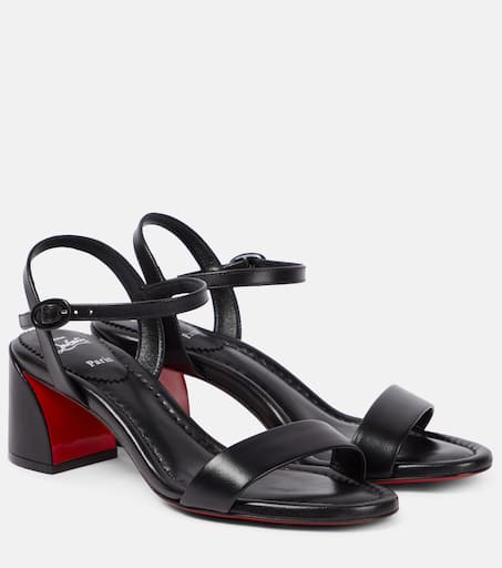 Miss Jane 55 leather sandals in black - Christian Louboutin