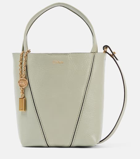 【送料関税込み】Chloe Spin Garnet Small Tote Bag Chloé Small Chloé Spin Tote Bag In Grained Leather | Chloé US
