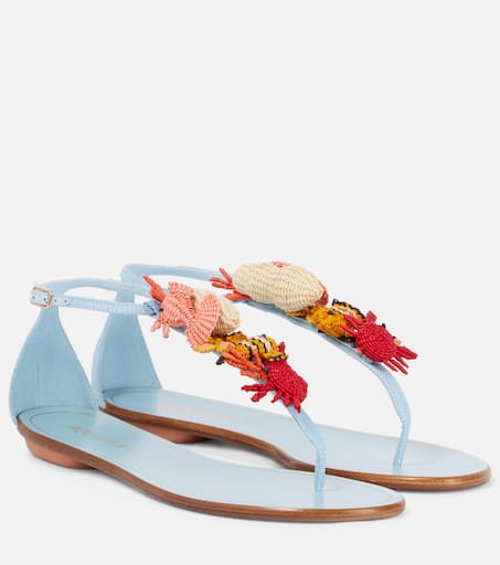 【関税込み】AQUAZZURA TROPICAL' SANDALS 関税込み】AQUAZZURA TROPICAL' SANDALS NTRFLAS0-WVR-TCS_01