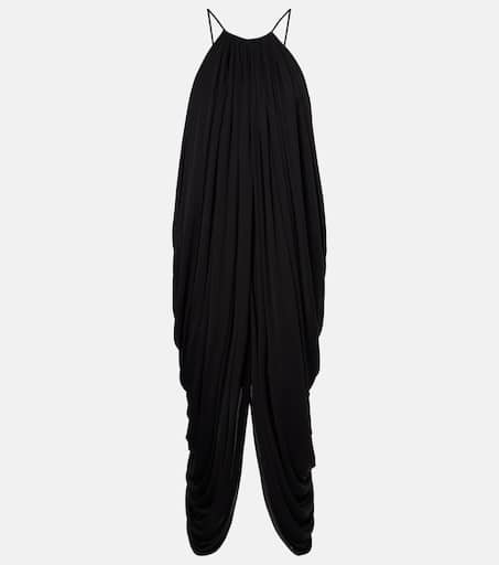 ワンピース Loewe draped midi dress LOEWE Draped Midi Dress | Grey | FARFETCH CA