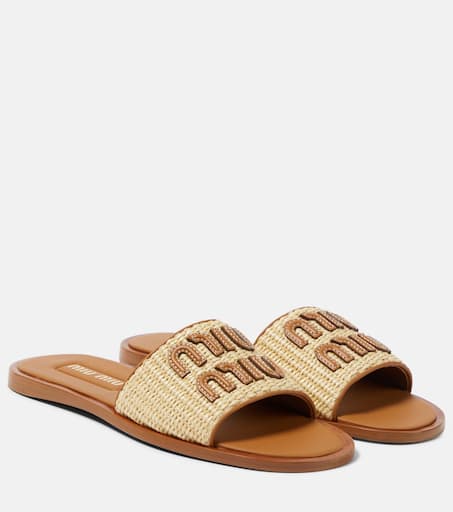 サンダル・ミュール MiuMiu 5F451EF005.QU6 Sandals MIU Women's Miu Miu Sandals and Flip-Flops | Nordstrom
