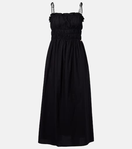 Melissa Odabash 黒 ロングスカート XS MELISSA ODABASH Cotton Maxi Skirt | endource
