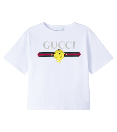 x Mr. Men Little Miss cotton T-shirt in white - Gucci Kids | Mytheresa