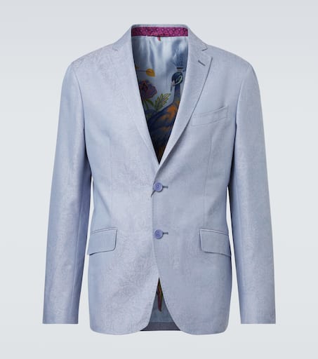 ジャケット ETRO FW24 Double-breasted blazer (WRAA005499TU2G9 M5039) ジャケット ETRO FW24 Double-breasted blazer (WRAA005499TU2G9