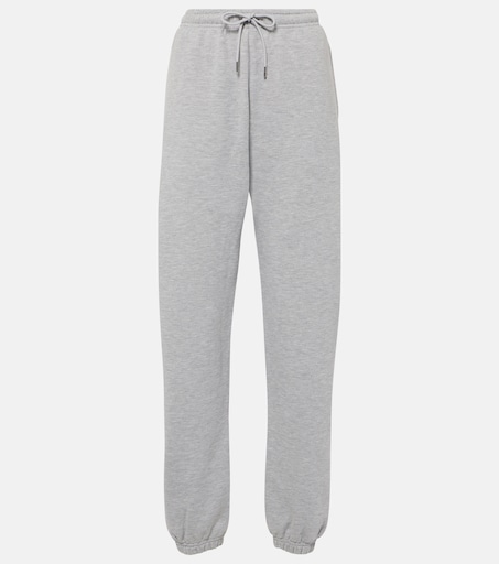 Chill cotton-blend sweatpants in grey - Alo Yoga | Mytheresa