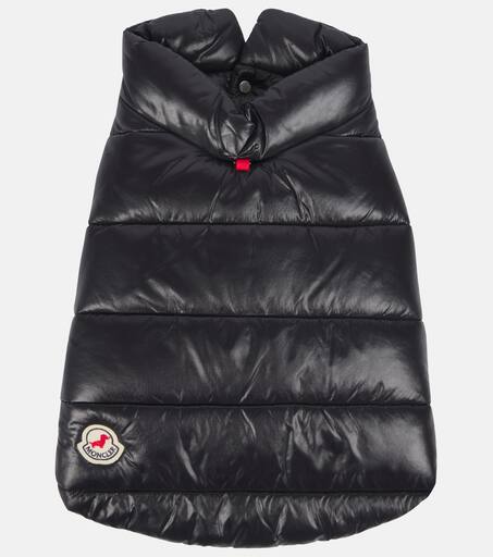 新品QRコード付MONCLER POLDO DOG COUTUREベスト黒0