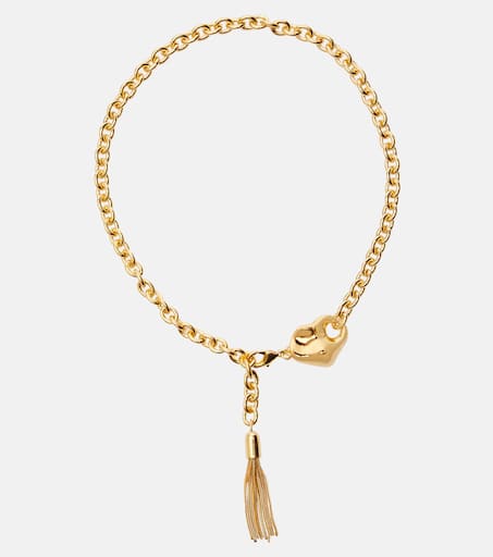 Embellished chain necklace in gold - Tom Ford | Mytheresa
