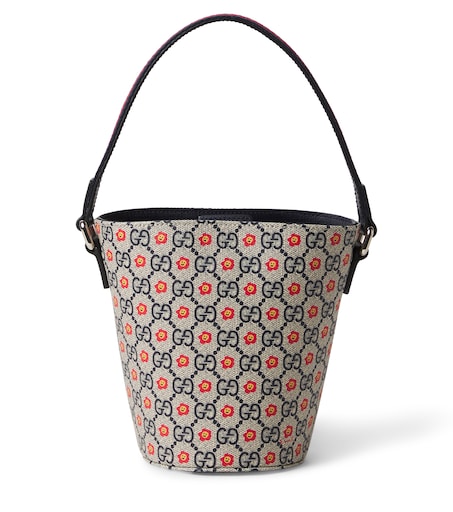 GG canvas bucket bag in beige - Gucci Kids | Mytheresa