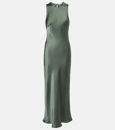 frame green silk dress V-Neck One Shoulder Blue Sequins Sheath Homecoming Dress main image 0