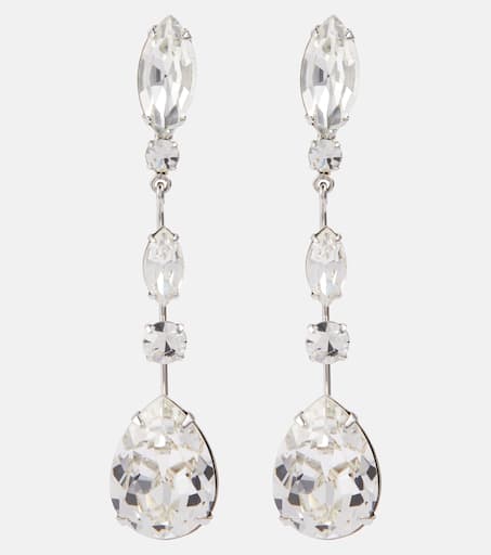 【Jennifer behr】Chiron embellished drop earrings ピアス Chiron embellished drop earrings in silver - Jennifer Behr