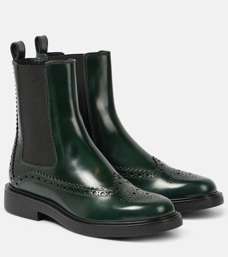 【関税＆送料込み】Tod'S Smooth Leather Chelsea Boots Shoes Leather Chelsea boots in black - Tods | Mytheresa