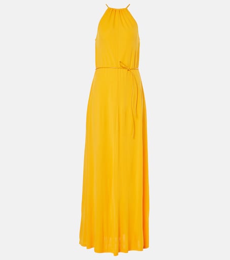 Proenza Schouler - White Label Lenny belted jersey maxi dress