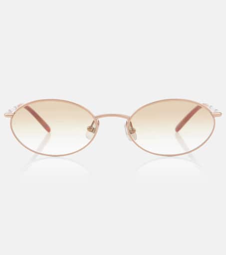 Timeless Reflections round sunglasses in gold - Brunello