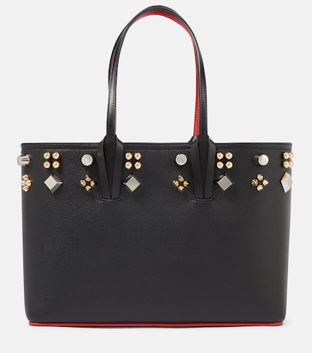 ショルダーバッグ・ポシェット CHRISTIAN LOUBOUTIN Cabata leather shoulder bag with studs P00632321.jpg
