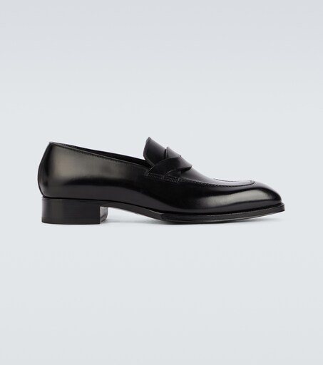 Loafers Elkan aus Leder in Schwarz - Tom Ford | Mytheresa