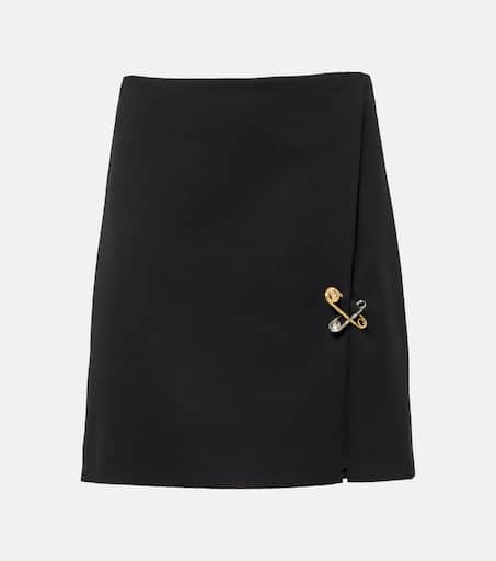 【関税&送料込】Versace Black Stretch Wool Skirt P01008423.jpg