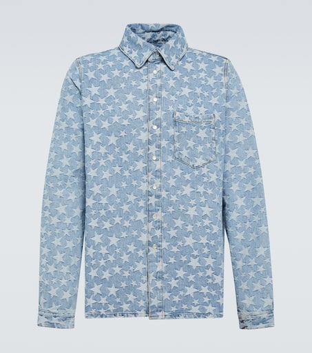 VAULTROOM DENIM OVERSHIRT BLU サイズM ジャケット・アウター